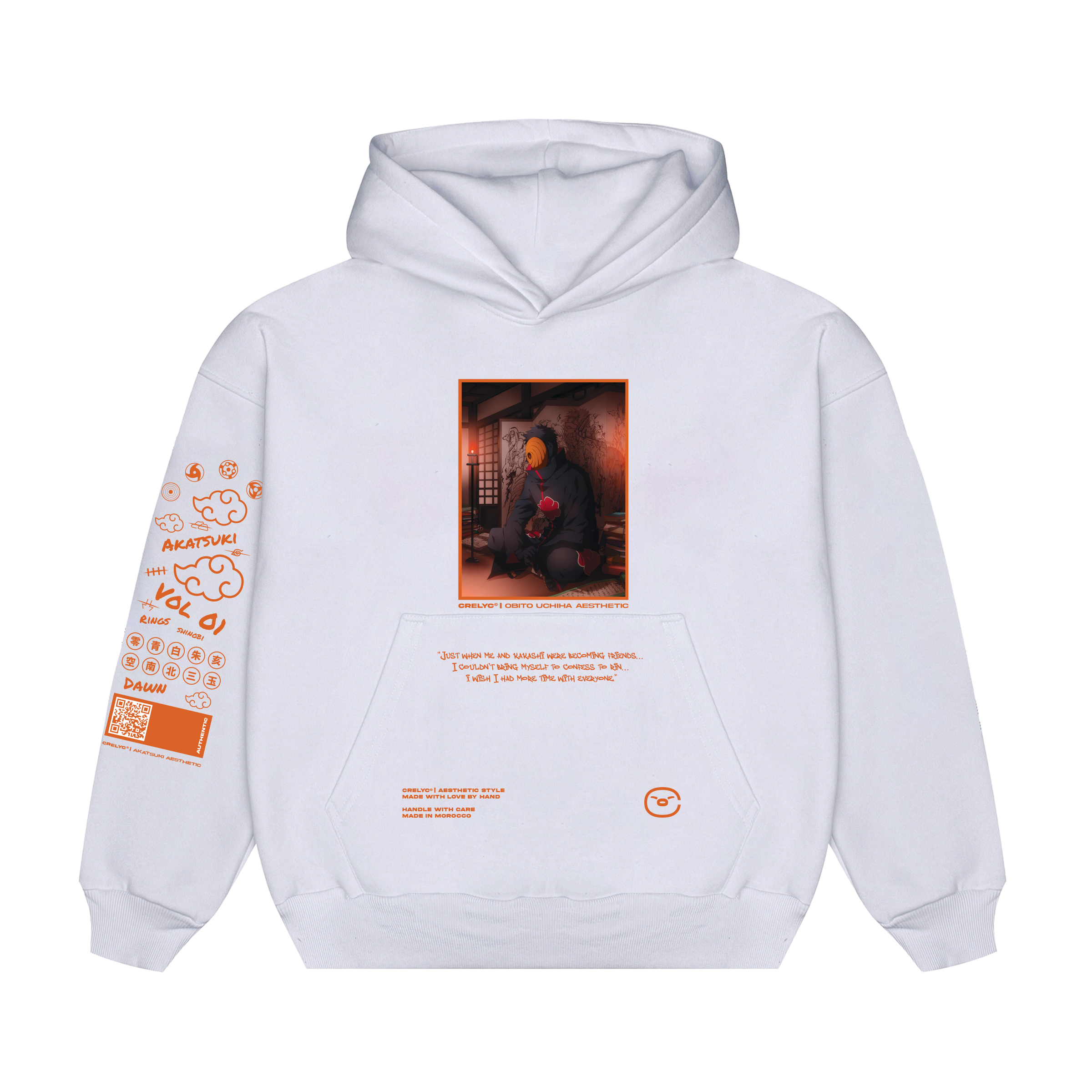 Obito Uchiha Akatsuki Vol 3 / Naruto - Hoodie