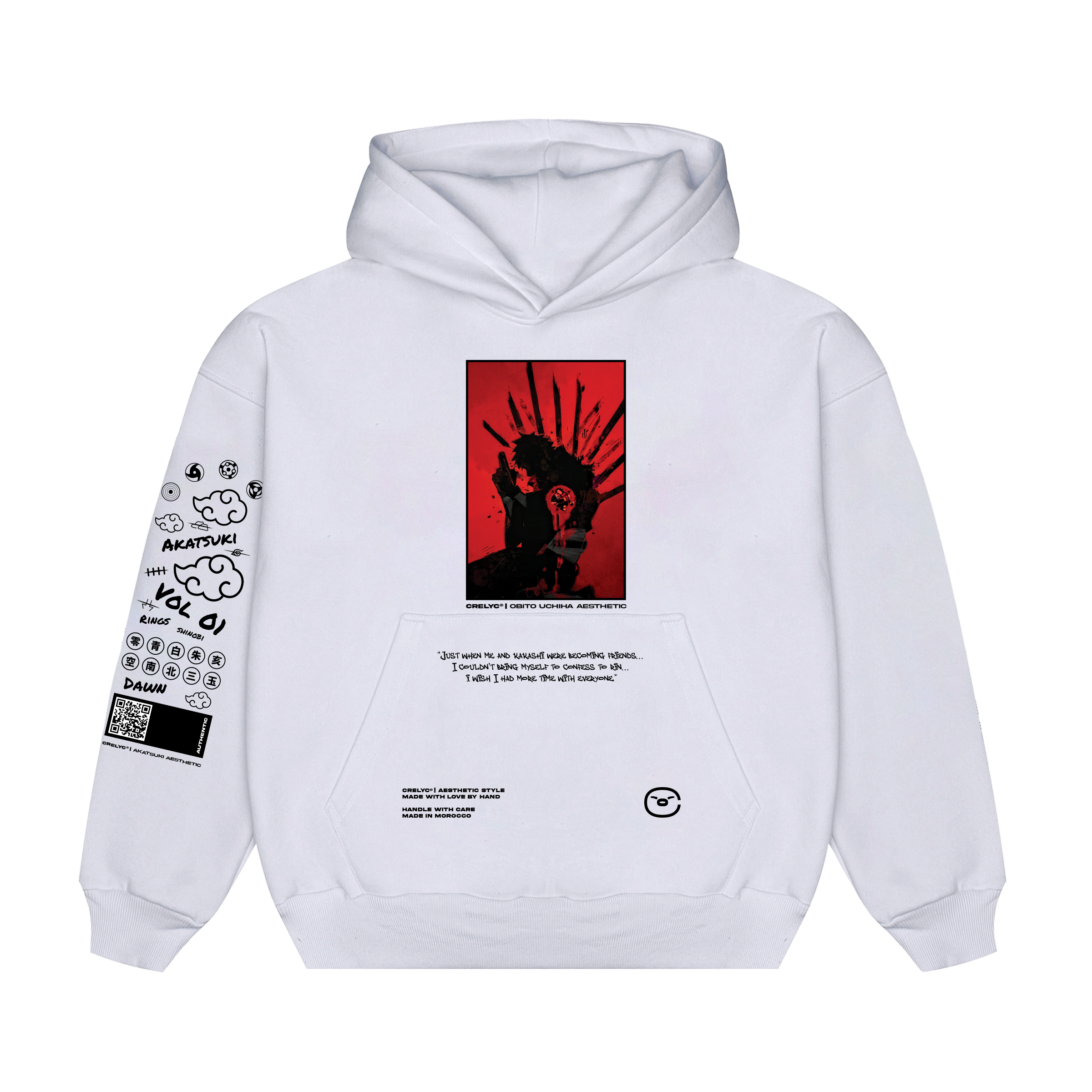 Obito Uchiha Akatsuki Vol 1 / Naruto - Hoodie
