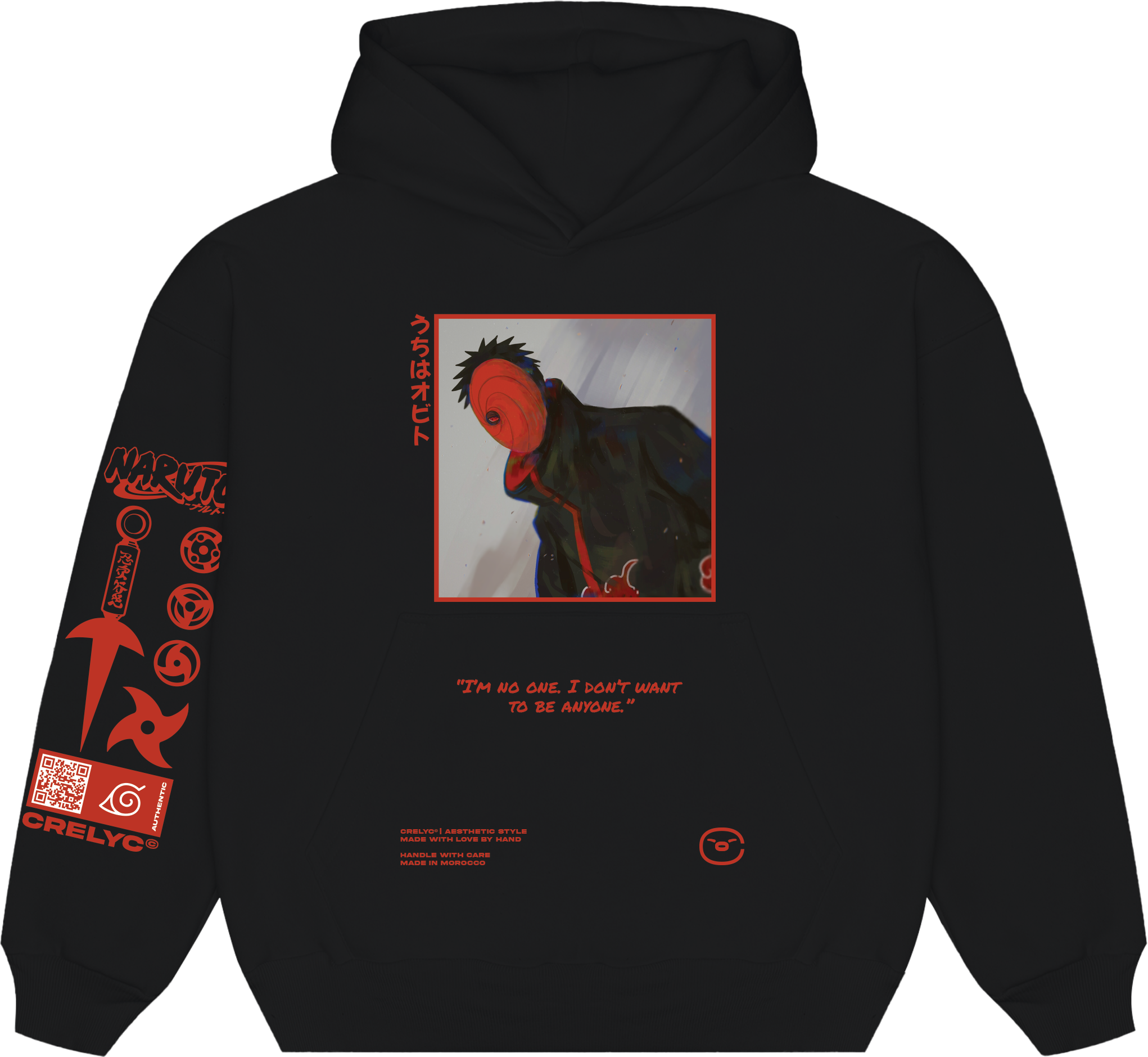 Obito Uchiha Vol 1 / Naruto - Hoodie