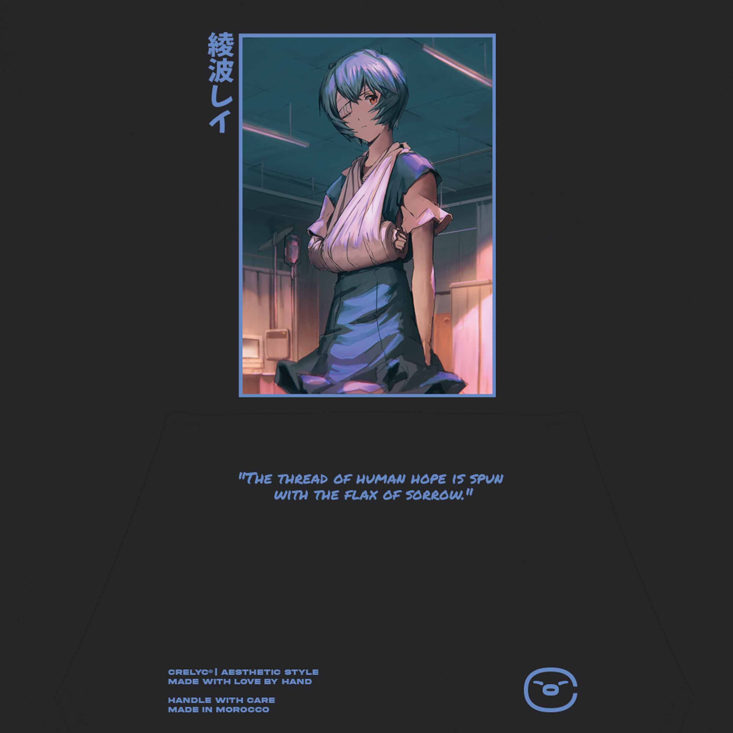 Rei Ayanami Vol 01 / Neon Genesis Evangelion - Hoodie