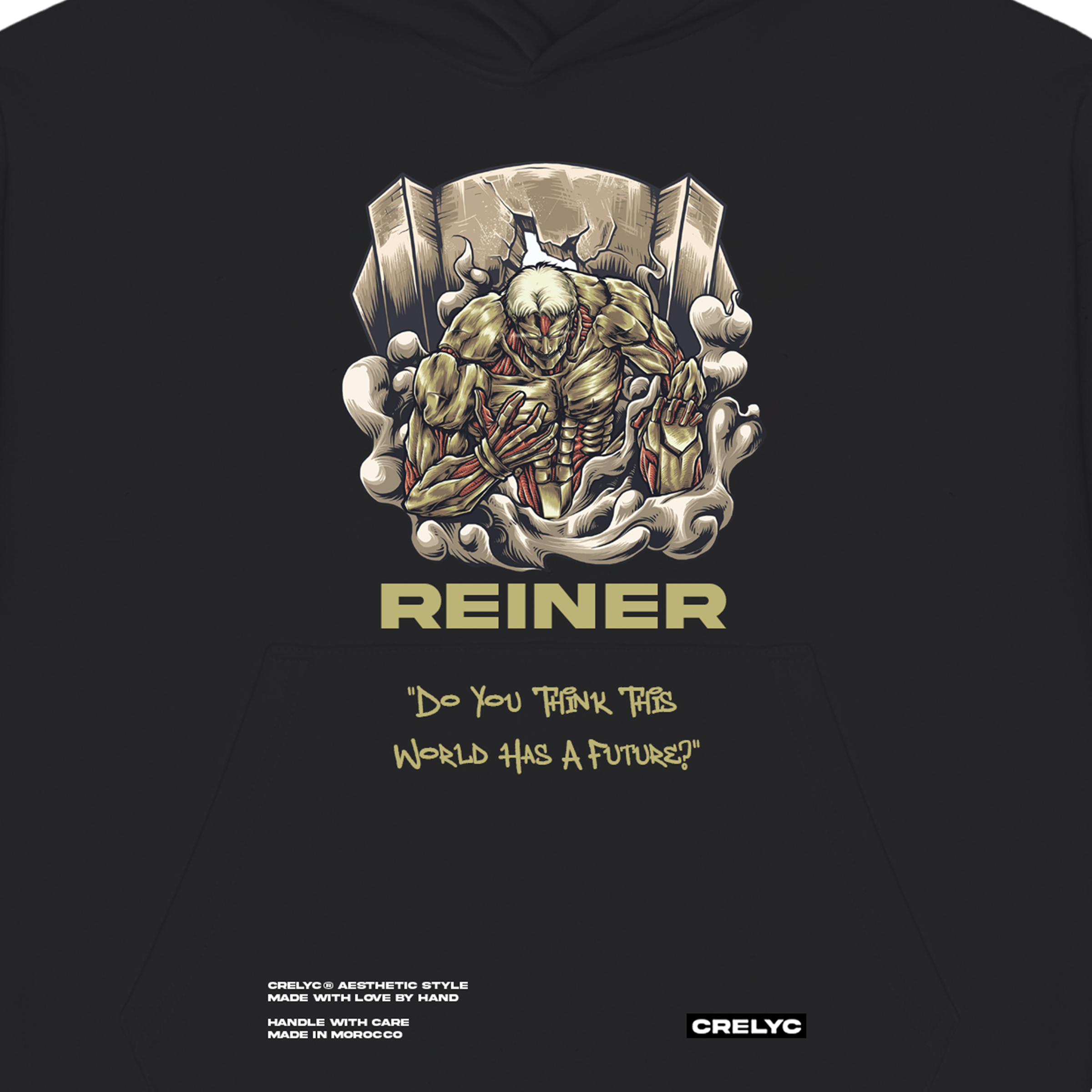 Reiner Braun Vol 01/ Attack On Titan: Shingeki no Kyojin - Hoodie