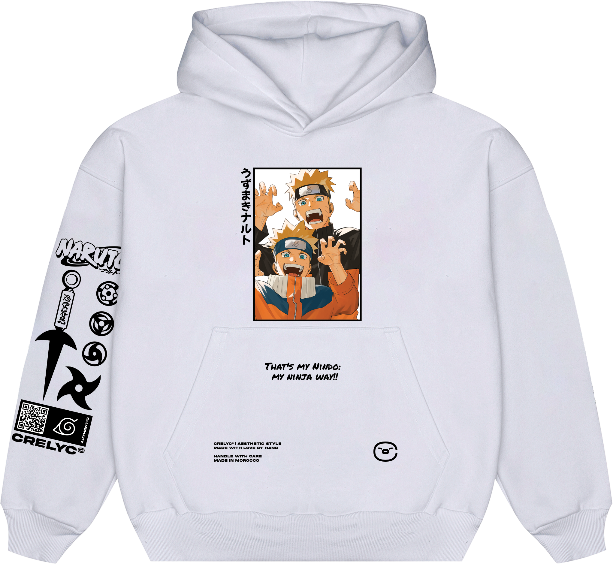 Naruto Uzumaki Vol 4 / Naruto - Hoodie
