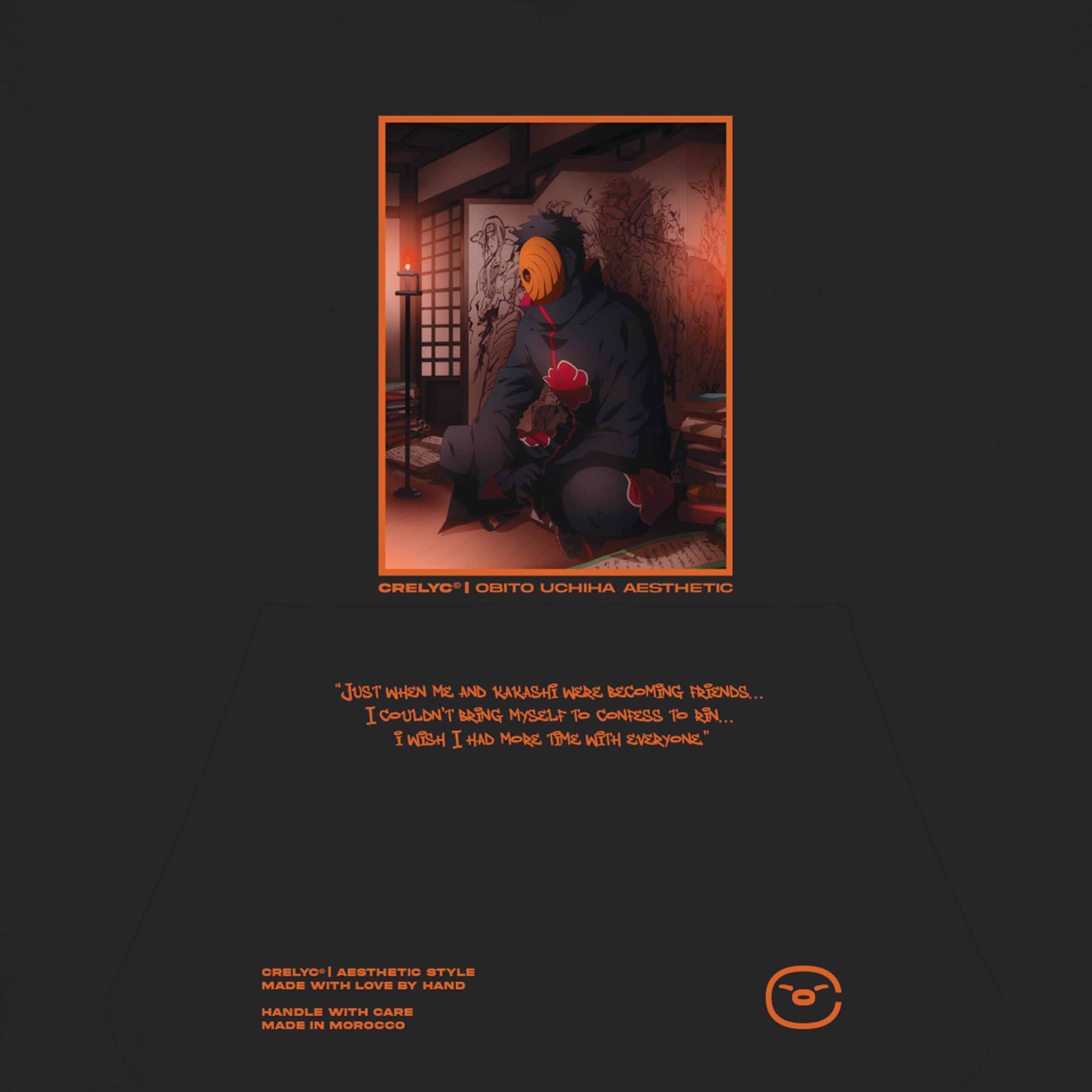 Obito Uchiha Akatsuki Vol 3 / Naruto - Hoodie