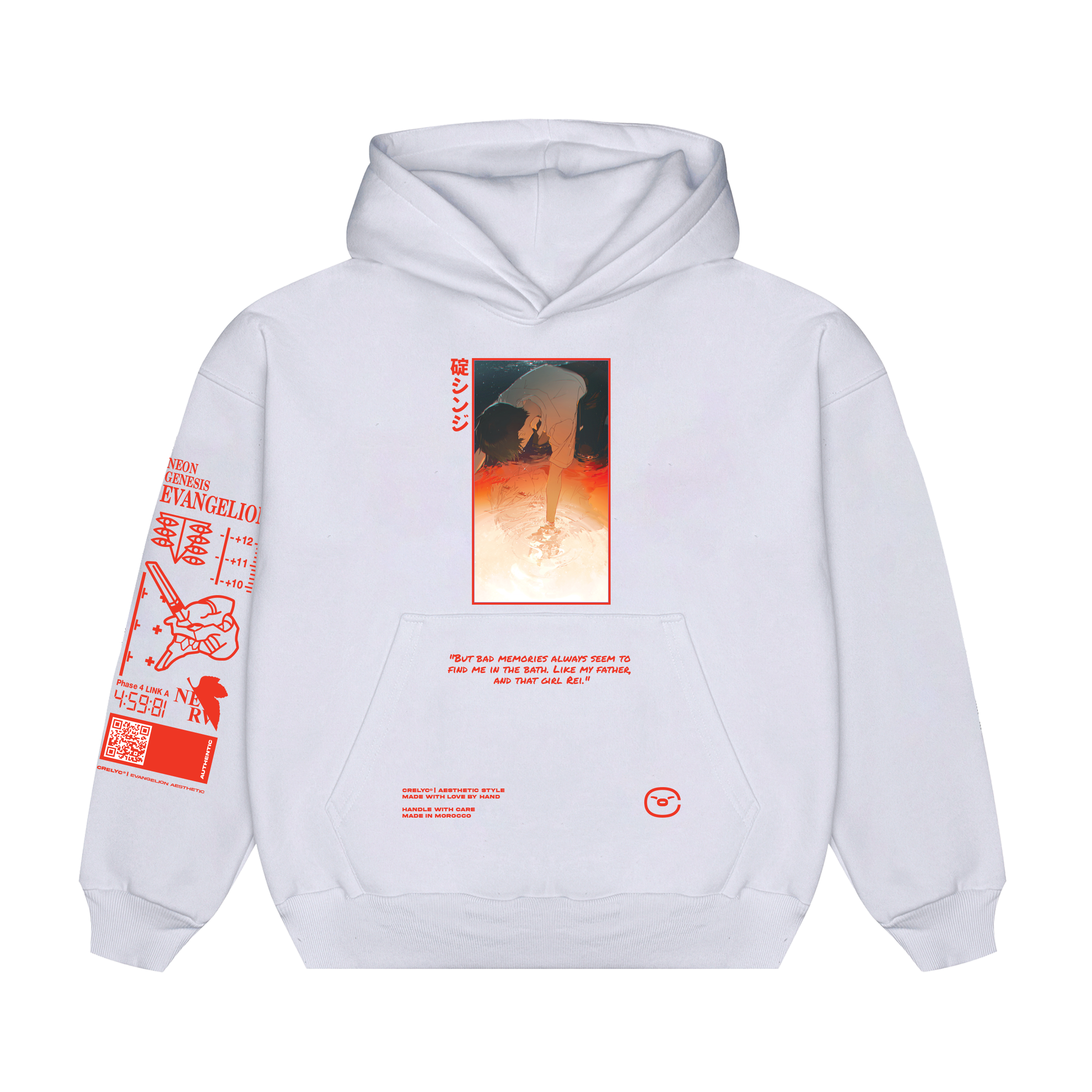 Shinji Ikari Vol 01 / Neon Genesis Evangelion - Hoodie