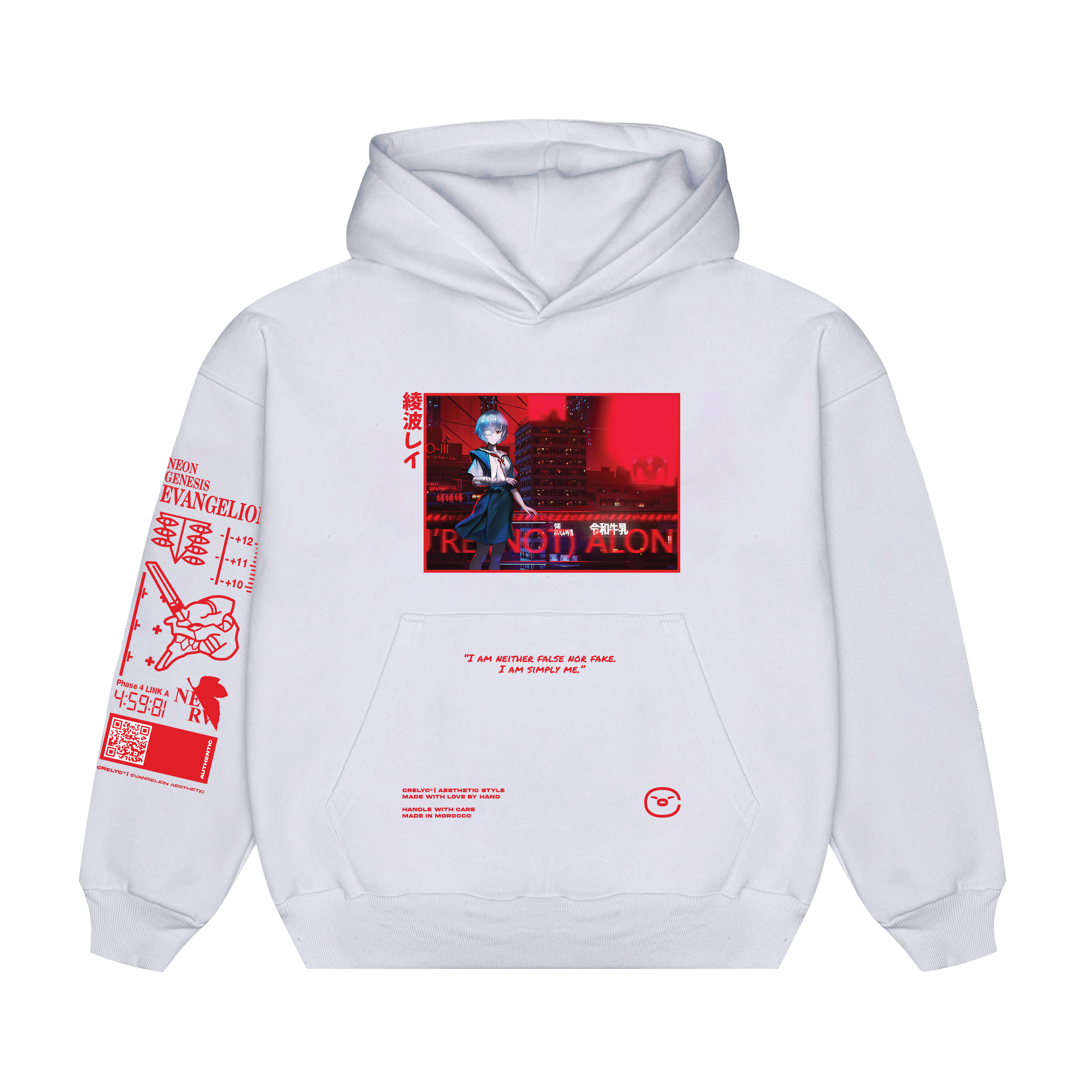 Rei Ayanami Vol 03 / Neon Genesis Evangelion - Hoodie