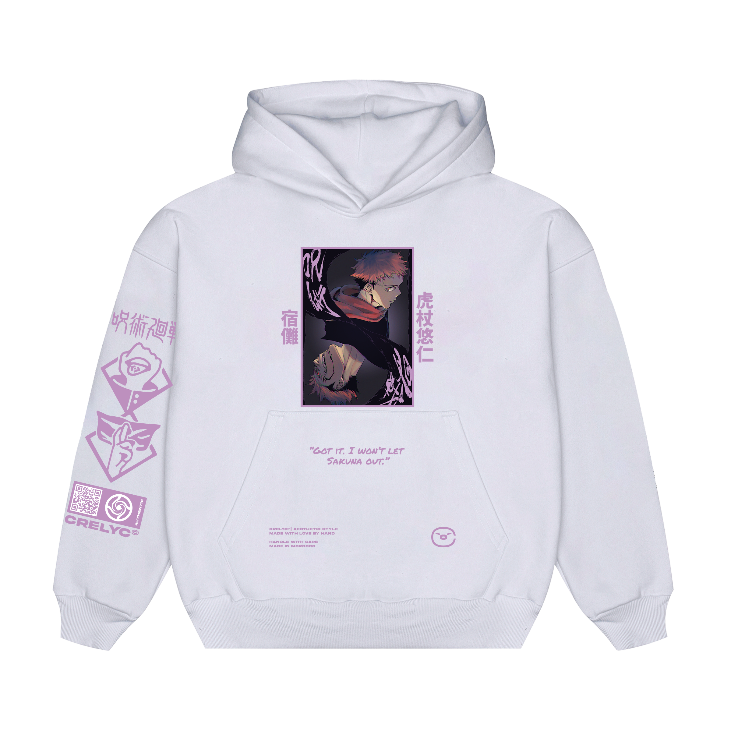 Yuji Itadori / Sukuna Vol 01 / Jujutsu Kaisen - Hoodie