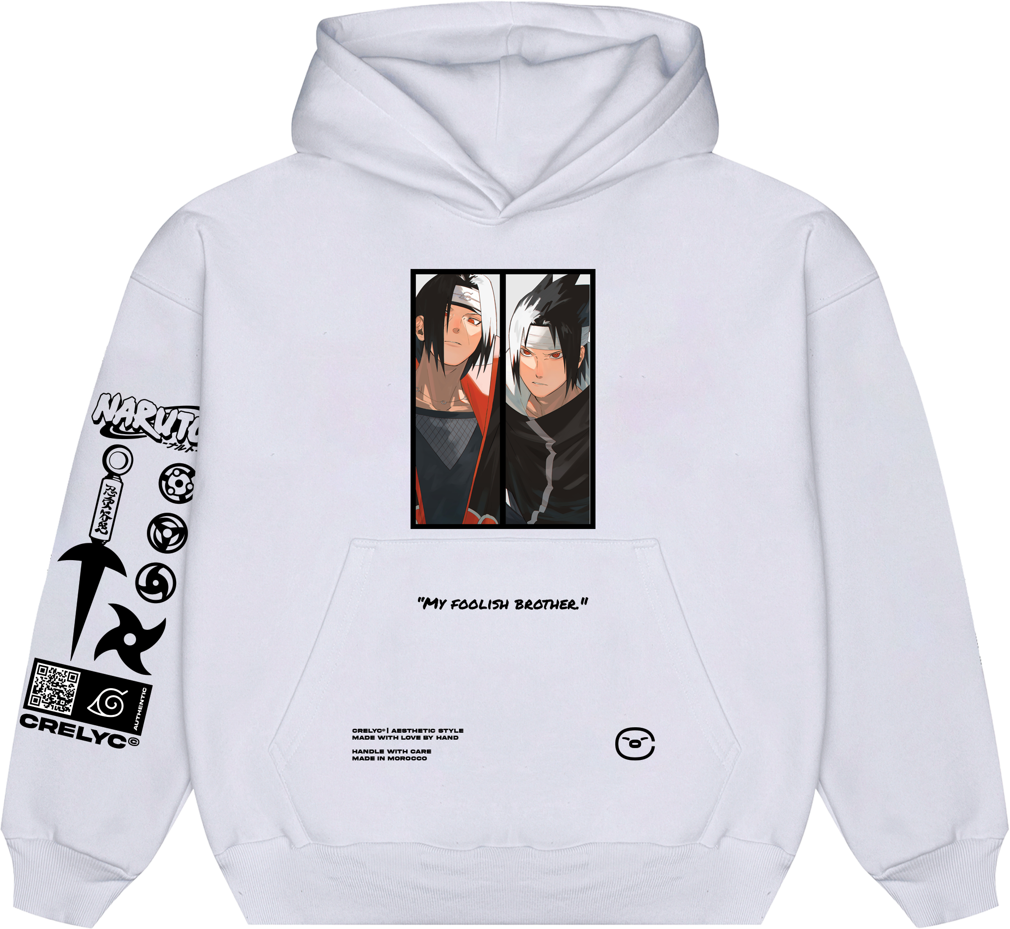 Itachi Uchiha x Sasuke Uchiha Vol 1 / Naruto - Hoodie