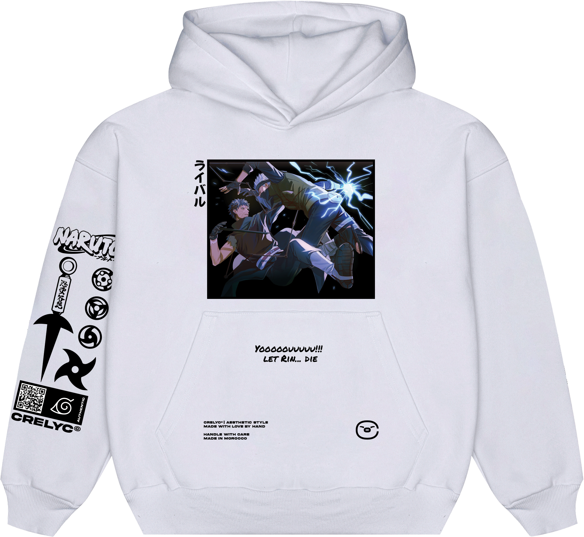 Obito Uchiha x Kakashi Vol 2 / Naruto - Hoodie