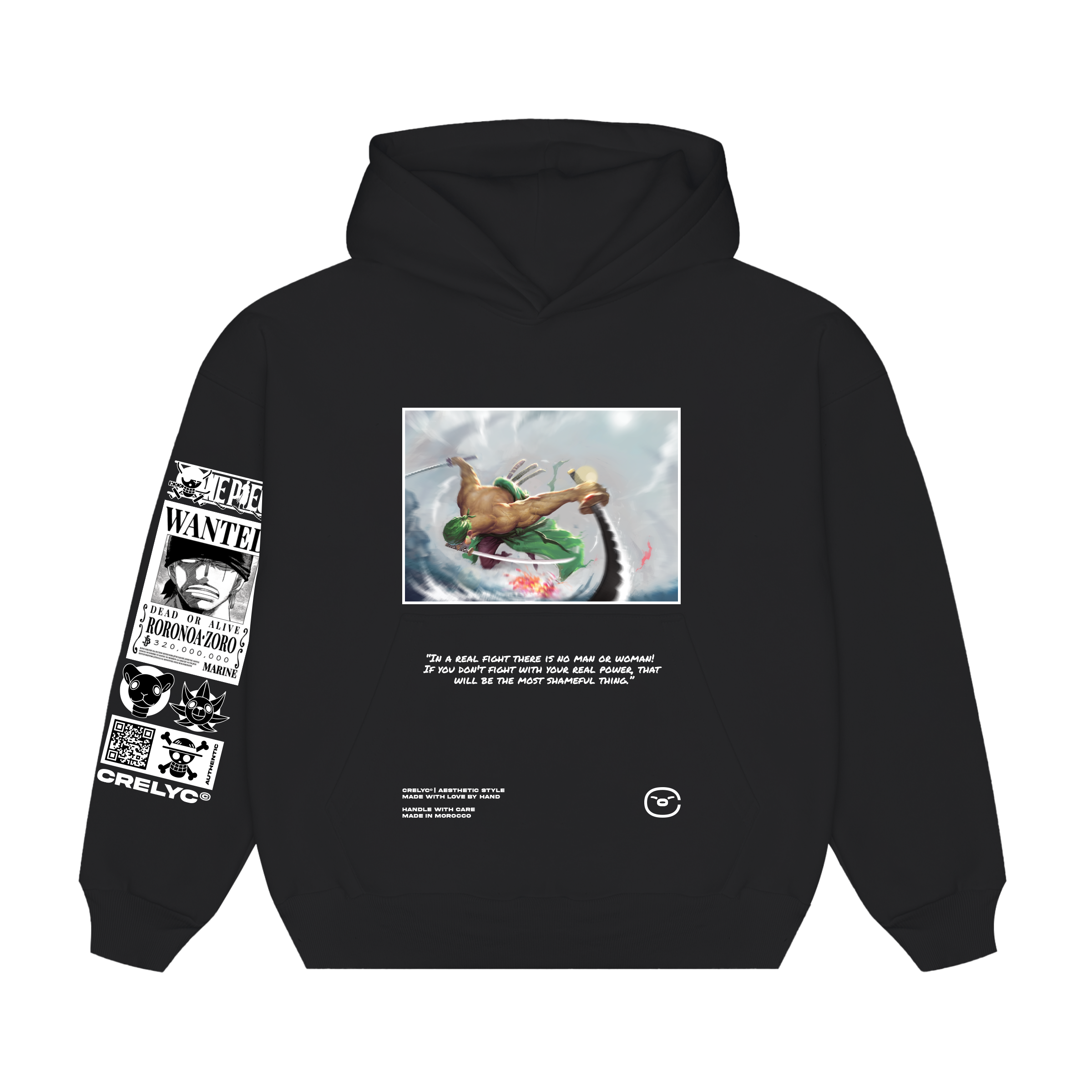 Roronoa Zoro 01 / One Piece - Hoodie