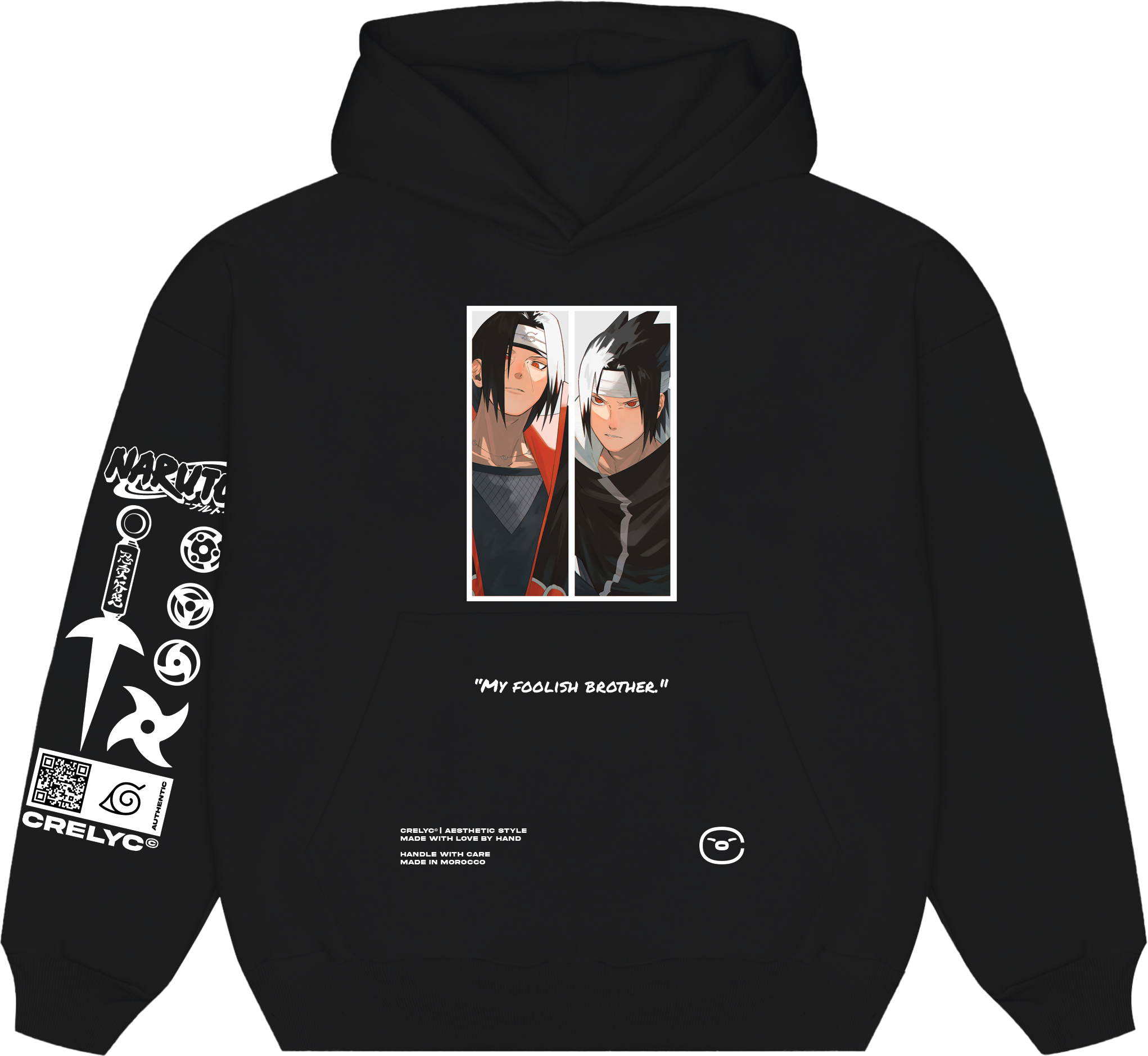 Itachi Uchiha x Sasuke Uchiha Vol 1 / Naruto - Hoodie