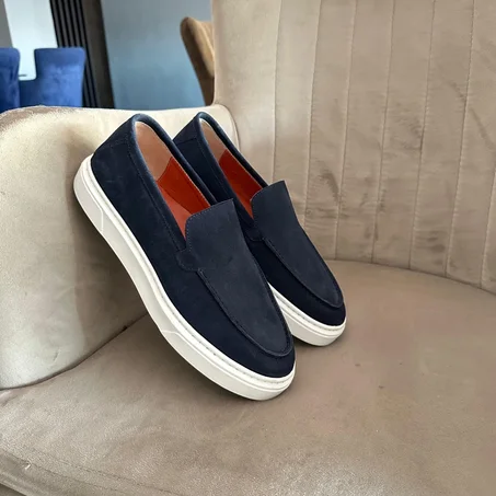 Mocassin Slip-On en Suède Premium
