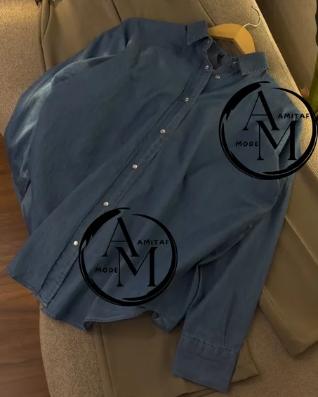 Chemises Jean Pour Femme