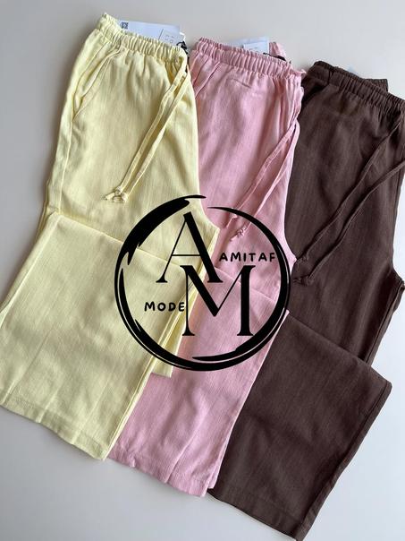 Pantalon en Lin