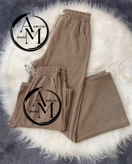 pantalon large femme