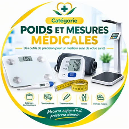 POIDS ET MESURES MÉDICALES