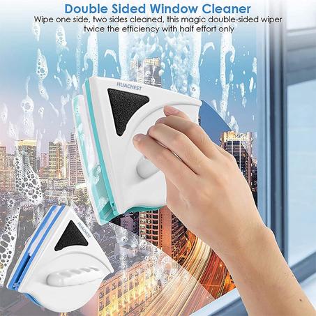 منضف الزجاج من الجهتين