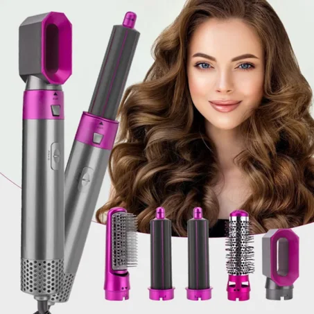 فرشاة مجفف الشعر 5 في 1 HOT AIR STYLER