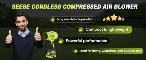 Turbo Jet Blower clearing leaves and debris