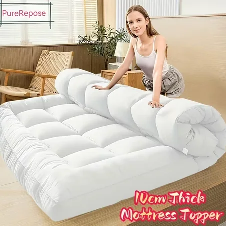 1pc Extra Thick Mattress Topper