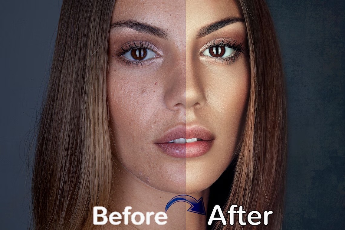 Advanced Photo Retouching Service: Custom Photoshop Editing Digital Delivery