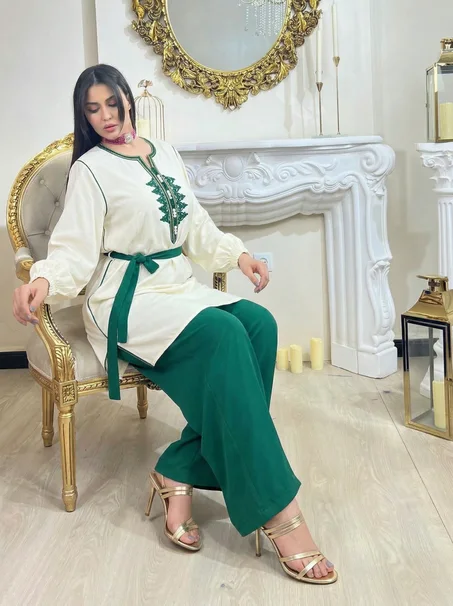 طقم لينا الزمردي ✨💚