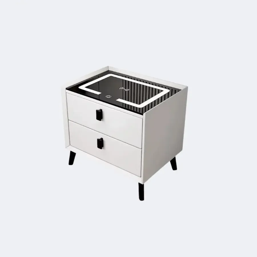 طاولة سرير جانبية ذكية بأسلوب حديث