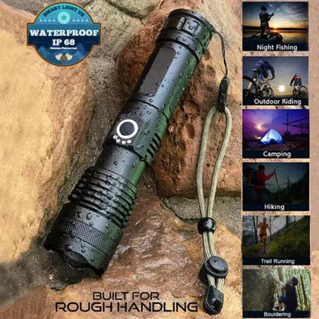 Lumière Extrême – Lampe Torche LED 100 000 Lumens