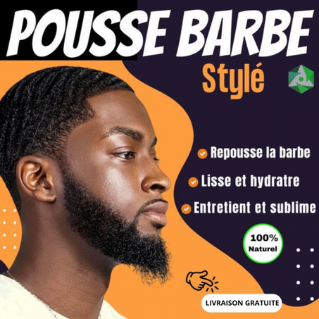 Huile pour augmenter leur barbe, cheveux et moustache