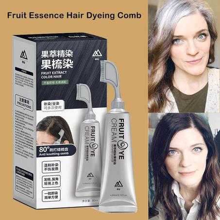 Fruit Essence Hair Dyeing Comb