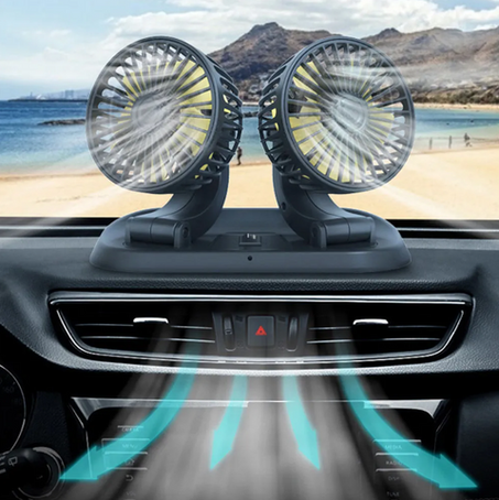 Restez au frais lors de vos déplacements avec un ventilateur de voiture