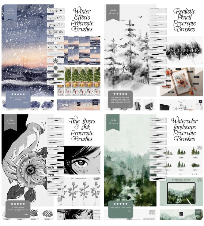 Procreate Brushes Bundle