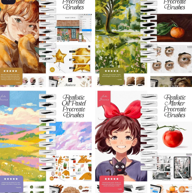 Procreate Brushes Bundle