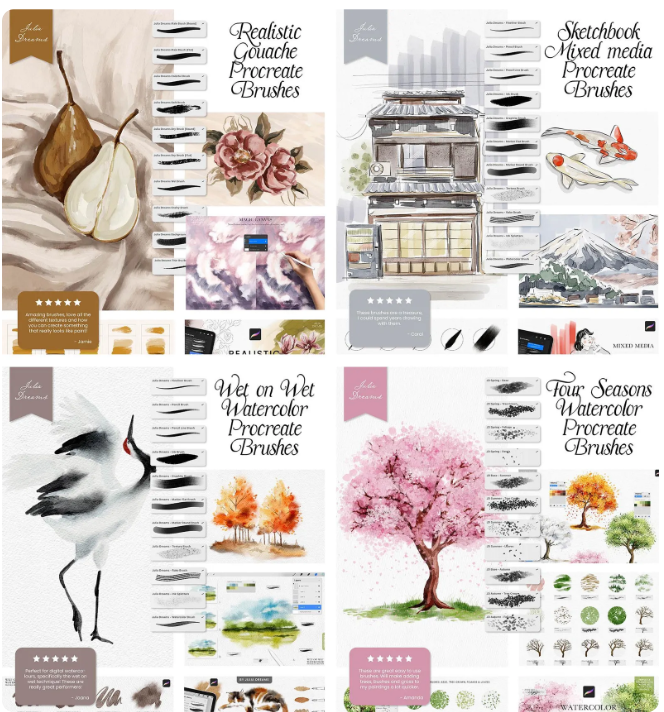 Procreate Brushes Bundle