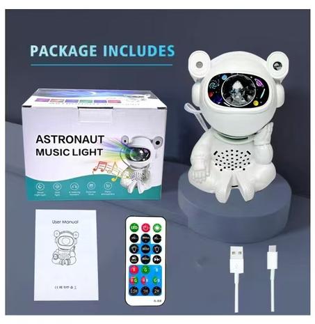 رائد الفضاء اللي يبدّل جو غرفتك بالكامل +بلوتوث😍