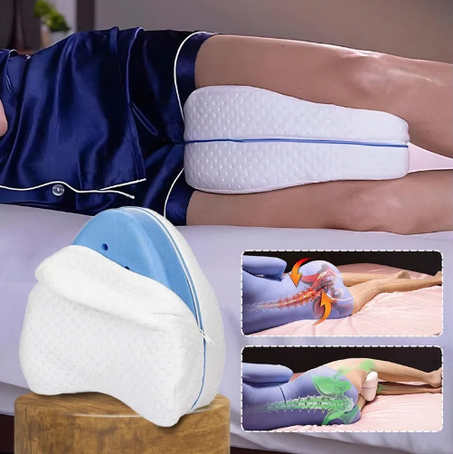 وسادة راحتي''  Leg pillow '' لتخفيف آلام الظهر, الورك ,الساق ,الركبة والعضلات العصبية