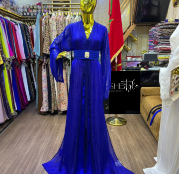 قفطان أزرق ملكي