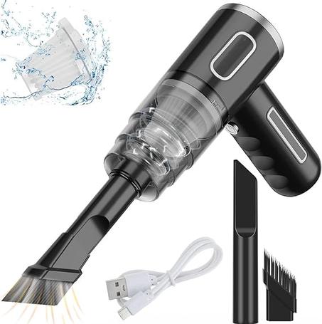 المكنسة الكهربائية اللاسلكية المحمولة للسيارة