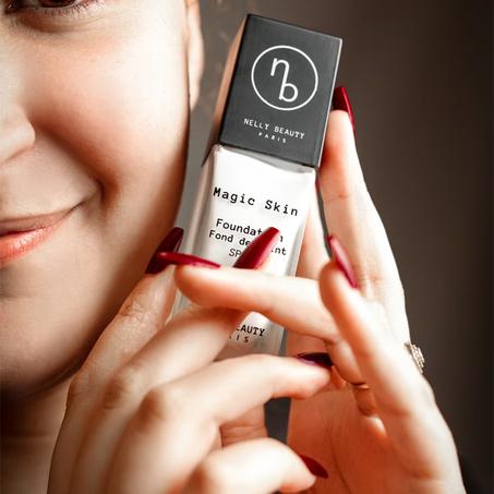 كريم الاساس للوجه الاصلي FOND DE TEINT - NELLY BEAUTY
