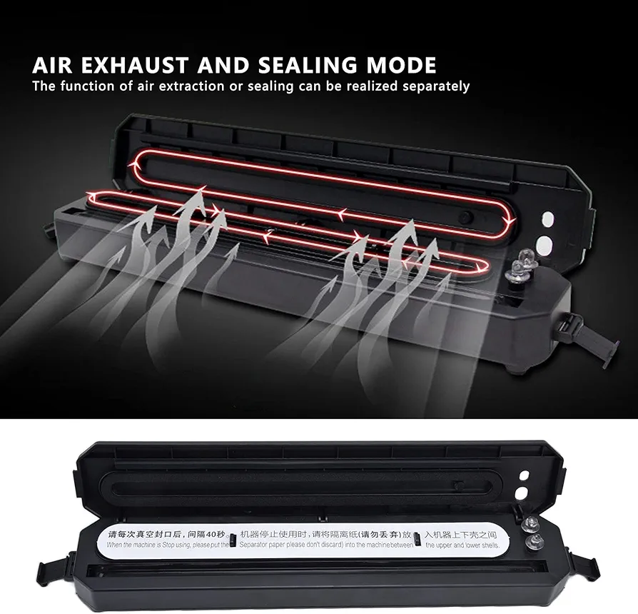 ماكينة التغليف بالتفريغ الهوائي (Vacuum Sealer)