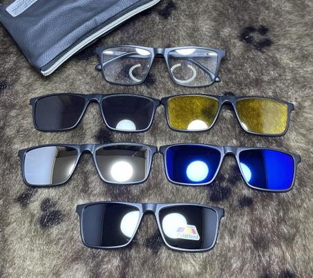 نظارات ابليك 6*1 ( TR 2343)  مطاطية مقاومة للكسر ✅☄️ يمكن استبدال الزجاج بزجاج طبي خاص ✅