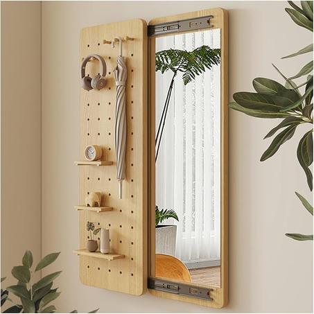 مرآة ولوحة تخزين أنيقة