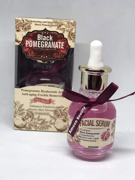 Sérum pour le visage À La Pomme-grenade Noire -Sérum anti-rides anti-cernes 40 ml