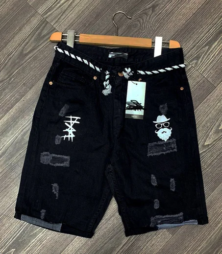 سروال جينز قصير ✔توب بجودة عالية