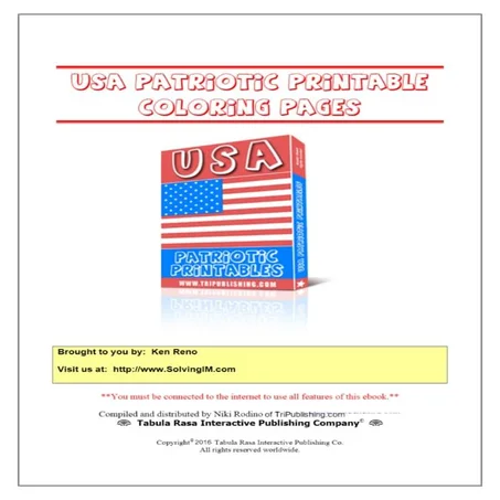 USA Patriotic Printable Coloring Pages – Fun & Creative Coloring Book