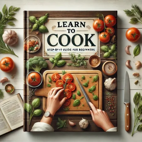 "Learn to Cook – Your Ultimate Guide to Mastering Cooking"