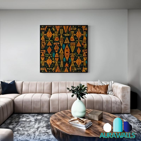 لوحة جدارية مطبوعة على كانفس كلاسيك