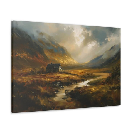 Scottish Highlands Canvas Print