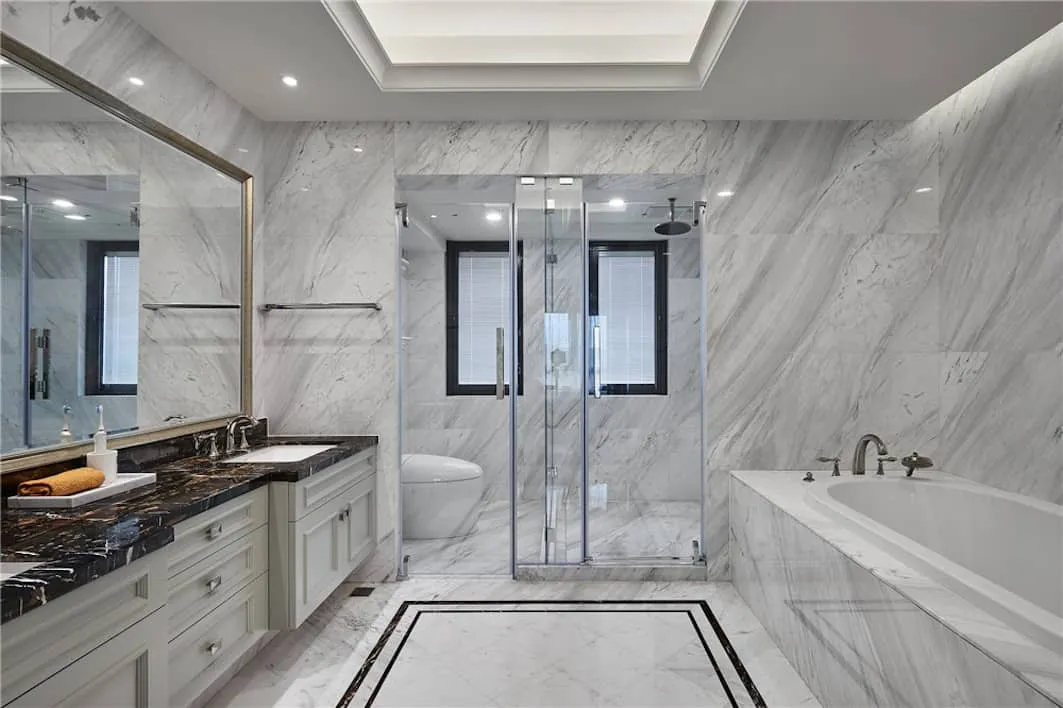Grey marble