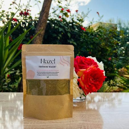 Trésor Magique – Poudre Capillaire aux Herbes Naturelles