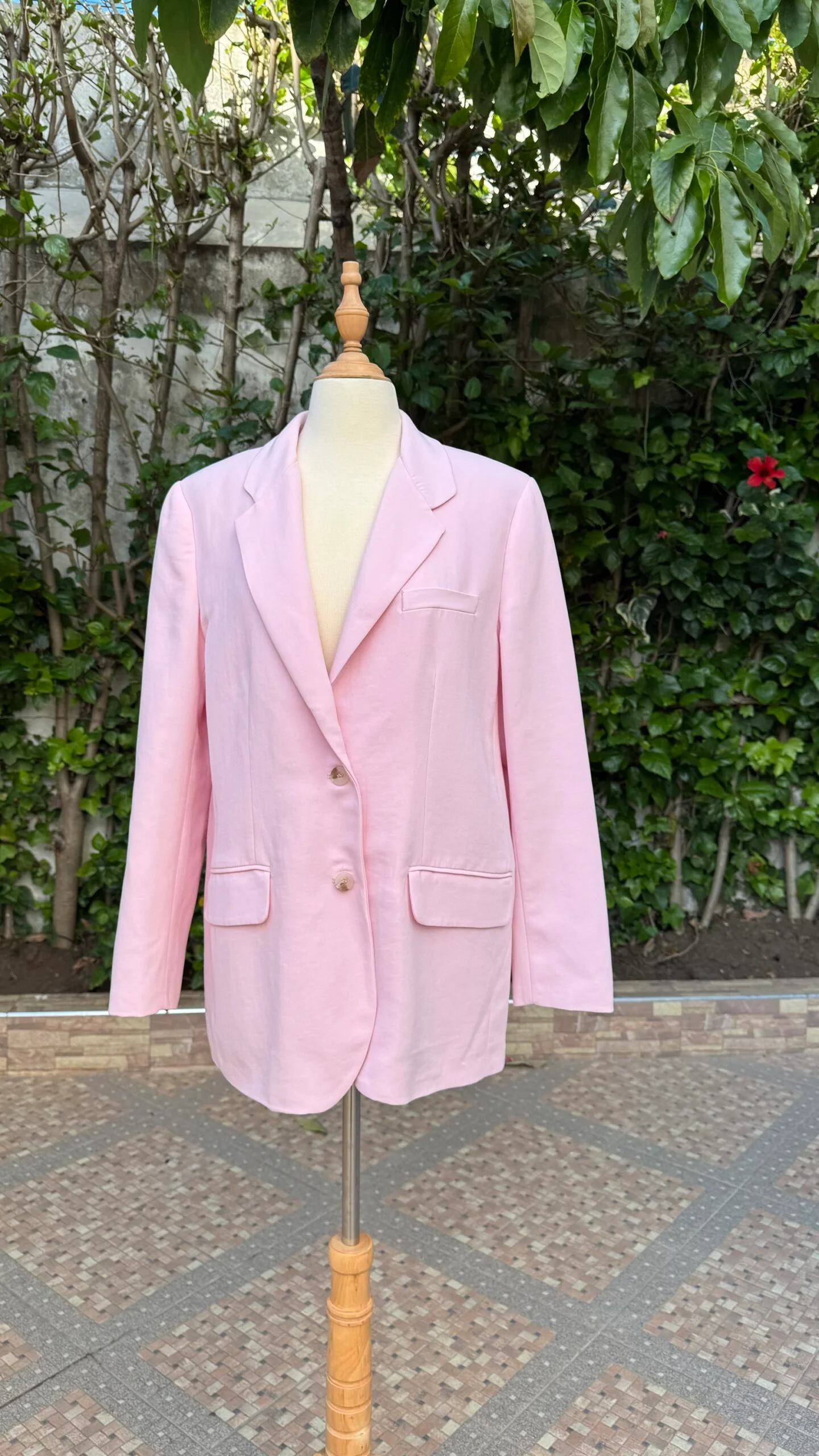 The velvety signature blazer